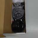 Stove Knob Covers for Child Safety - 5 Pack Babepai Upgraded Double-Key Design Universal Size Baby Safety Gas Oven Knob Covers Stove Guard Baby Proofing (Black)