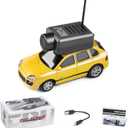 WLtoys Mini RC Car, 1:64 Scale FPV RC Drift Car with 720P HD Camera, 2.4GHz WiFi App Control with Gyro Mini Racing Toys for Teens and Adults (Yellow)