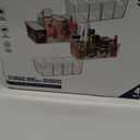 ClearSpace Plastic Pantry Bins with Removable Dividers - Kitchen Storage and Organization (4 Pack)