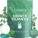 Shower Steamers Aromatherapy - 18 Pack Shower Bombs Birthday Christmas Gifts for Women Men, Eucalyptus for Shower, Nasal Relief,Self Care Spa Gifts for Women - Eucalyptus & Mint