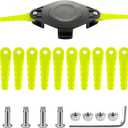 ACFHRL2 Weed Eater Bladed Head, 12 Blades and Screw Compatible with Ryobi One+ Head 18V, 24V and 40V RY40200/40021/24200/24021, P2000/P2002 String Trimmers (1+12+4)