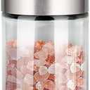 Gulex® Salt Grinder Pepper Mill, Refillable, Adjustable Coarseness Black Pepper Grinder, Stainless Steel Sea Salt Shaker with Ceramic Rotor(Seasoning not included)