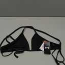 TYR Womens Durafast Elite Triangle Tieback Bikini Top Size S
