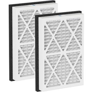 20x30x3 MERV 13 Pleated Air Filters Replacement Compatible with Zephyr VGF Series 20x30x3 Whole Home Return Air Grille Filter,White 2 Pack