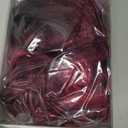 Hot Pink Wigs for Women, Long Ombre Pink Wavy Middle Part Soft Synthetic Fiber Wig for Cosplay Daily Party Use 24 Inch