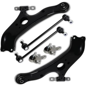 6Pcs Front Lower Control Arm Ball Joint Sway Bar End Link Compatible with Toyota 2011 2012 2013 2014 2015 2016 2017 2018 2019 2020 Sienna K622035 K622036 K750574 K500187 K500188