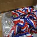 Remuuly 30/100 Pcs 5k Race Medals Bulk 2'' Gold Trophy Award 5k Running Trophy Medal Award First Place with Neck Ribbons Prize Gift for Race Walk Tournaments Match Sports Competition Adult