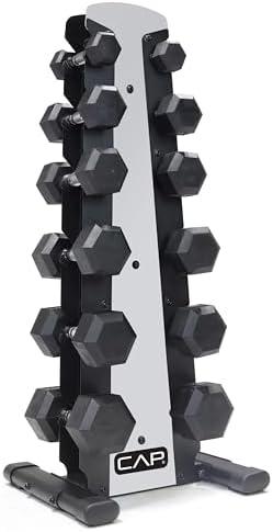 CAP Barbell Rubber Coated Vertical Rack