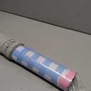 31.5” Crease-Free Scalloped Mahjong Mat with Velvet Bag, Blue