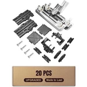 20Pcs Upgraded W10712395 Dishwasher Upper Rack Adjuster Kit, Suitable for Whirlpool Kenmore Kitchenaid, Replaces W10350375 PS10065979 AP5957560 WDT730PAHZ0 WDT750SAHZ0 WDT780SAEM1 WDT970SAHZ0