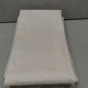 100% Blackout Shield Linen Blackout Curtains for Bedroom 96 Inches Long, Back Tab/Rod Pocket Living Room Drapes, Thermal Insulated Blackout Curtains 2 Panels Set, 50" W x 96" L,Cream