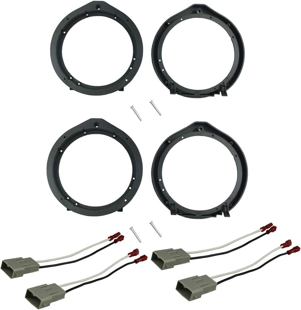 6.5"/6.75" Speaker Mounting Adapter for Acura Honda with Wiring Harness