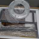 49" Rotating Tree Bookshelf, 7 Tier Double Sided Shelf, Wood Corner Bookshelf with Wheels, 360 Display Spinning Bookcase Storage Rack, Ideal for Small Rooms, Easy Assembly, Rustic Brown