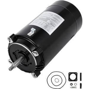 UST1152 1.5 HP Pool Pump Motor & Seal Kit, 3450 RPM, 56J Frame - Compatible with Hayward Super II, Max Flow, Northstar - Replaces SP2610X15