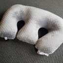 Twin Z The Pillow - 6 uses in 1 Twin Pillow ! Grey Plus Free Travel Bag!