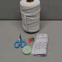 ORIGACH DIY Macrame Christmas Tree Large Wall Hanging kit Handmade Woven Macrame Wall Hanging Kit for Beginners Adults with Step by Step Video Tutorial Instruction Christmas Ornaments, 40x21inch