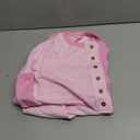 SHEWIN Womens Oversized Color Block Sweatshirts Casual Loose Button Henley Pullover Tops Large