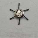 Steel Wire Grass Trimmer Head, 2025 New String Trimmer Replacement Head, Fits Electric Weed Trimmer with 5.5mm(0.2inch) Bore Size, 6 Inch Steel Wire Weed Brush Cutter Trimmer Head (1PCS)