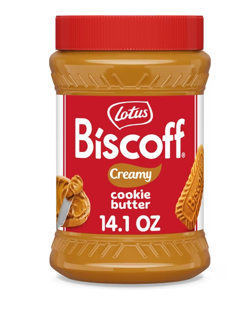 Lotus Biscoff Creamy Cookie Butter, 14.1 oz.