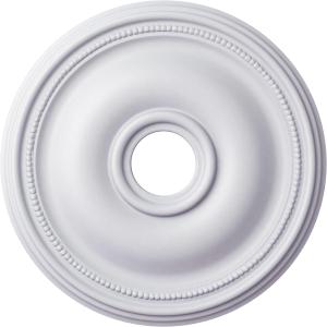 18 1/8"OD x 3 3/4"ID x 1 1/8"P Bradford Ceiling Medallion (Fits Canopies up to 4 3/8")