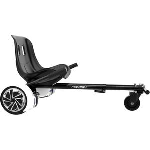 Hover-1 Kart Buggy Hoverboard Attachment | Compatible with Most 6.5" & 8" Electric Hoverboards, Hand-Operated Rear Wheel Control, Adjustable Frame & Straps, Easy Assembly & Install Hoverboard Go Kart