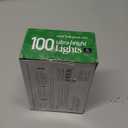 PREXTEX Christmas String Lights with Green Wire - 100 Count, 20 Ft Multicolored Christmas Tree Lights for Xmas Decorations Indoor and Outdoor - Incandescent String Light for Patios, Fences, Holidays