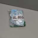 Nasjac Recovery Suit for Dogs - Zipper on Recovery Suit for Female Male Dog, Abdominal Wounds Cone E-Collar Alternative Onesie, Prevent Licking Spay Recovery Shirt (Blue Flower, XS)