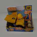 CAT Construction Toys, Buddies Preschool Dump Truck, Junior Crew, Interactive, Moving, Lights & Sounds, For Ages 2 and Older