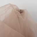 Power Corset Mesh Fabric, Non Stretch Mesh Net for Transparent Corset Base, Couture Dress, Wedding, Prom Gown,Pre-Cut 5 Yards Long 60" Wide (New Nude, 5 Yard pre Cut)