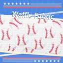 2 x Baseball Headbands for Women Girls Knotted Headband Sport Hairband with Baseball Charm Wide Top Knot Headband for Game Day Football Blue Accessories