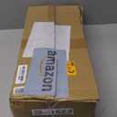 8.2FT x 8FT Backdrop Stand Heavy Duty with Base, Gold Portable Adjustable Pipe and Drape Backdrop Stand Kit, Over The Table Rod Stand with Clamps, Square Metal Arch Party Frame for Birthday Decor