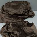 HFCNMY Wingback Chair Covers, 2 Piece Stretch Velvet Wingback Chair Slipcover-Thick Wing Back Chair Covers with Arms-Wing Chair Slipcover-Wing Back Chair Slipcovers with Elastic Bottom Coffee