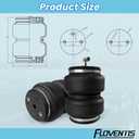 2PCS Air Spring Bags Suspension Kit for Ram 1500 7X57365