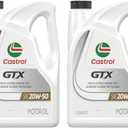 Castrol GTX 20W-50 Motor Oil, 5 Quart