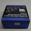 UF414 Ignition Coils Pack & Double Iridium Spark Plugs & 10.2MM Spark Plug Wires for Chevy Avalanche Express Tahoe Silverado Suburban 1500 2500 3500/GMC Savana Sierra Yukon/Cadillac Escalade