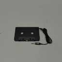 Elook Car Cassette Aux Adapter Kit, with A Smartphone to 3.5 mm Headphone Jack Adapter for Phone, MP3 ect. Black