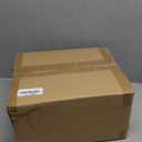 R-kay 100 Pack Clear Plastic Plates For Wedding - 10 IN Hammered Gold Rimmed Sturdy, Durable And Extra Heavy duty Gold Plastic Plates For Party - Bulk Disposable Plates For Weddings