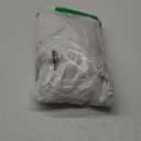 Kaximil Women's Square Neck Corset A Line Maxi Dress Ruffle Ruched Waist Flowy Long Dresses (White) L