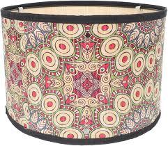 Uonlytech Bamboo Lampshade Ethnic Style Decorative Lamp Cover for Desk Table Floor Lamps 11.81X11.81X7.87In Natural Warm Lighting Accessory