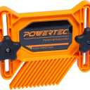POWERTEC Universal Featherboard for Table Saw, Router Table, Router Fence and Band Saw, Wood working Tools & Accessories To Reduce Kickback and Increase Safety (71468)