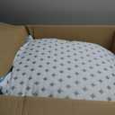 Pillows Queen Size Set of 2 for Sleeping, Cooling Adjustable Memory Foam Pillows, Dual Fill Design Helps Maintain Shape, Breathable Washable Cover