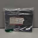 Interoffice Canvas Mailbag, Transit Envelope, Mailer Pouch, Sack for Documents, 18 x 14 inch (Black)