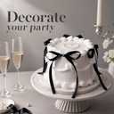 Fake Cake 6.2 Inch Reusable Birthday Prop, Artificial Cake for Party Decor