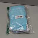 Queenmore Winter Coat, Fleece Puffer Down Vest, Cold Weather Pet Jacket, Waterproof Reflective Reversible Sweater Clothes for Small, Medium and Large Dogs (Light Blue, S)