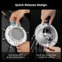 SmallRig 35"/90cm Softbox LA-O90 Quick Release Octagon Soft Box for Bowens Mount COB Lights for SMALLRIG for Neewer for Aputure for Godox