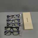 Gaoye Professional Reading Glasses for All Day - Computer Readers with Blue Light Protection - Value Pack, +1.