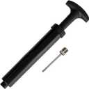 Portable Ball Pump with Needle – Hand Pump for Basketball, Football, Volleyball, Yoga & Exercise Balls – Includes 1 Needle – Compact Inflation Tool for Sports, Gym, and Outdoor Activities
