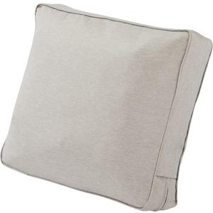 Classic Accessories Montlake FadeSafe FadeSafe Patio Lounge Chair/Loveseat Back Cushion, 23 x 20 x 4 Inch, 1 Count (Pack of 1), Heather Grey