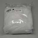 Extra Long Sheer Curtains 144 156 168 192 204 216 240 Inches Length - 2 Story Curtains for High Celling Living Room Long Window Wedding - White Grey Color (1 Panel,White, 52x144)