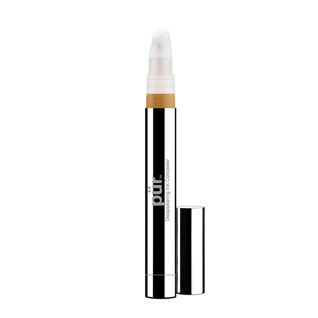 PR MINERALS Disappearing Ink 4-in-1 Brightening Concealer Pen, Hydrates to Smooth Lines & Wrinkles, Cruelty & BPA Free (Light Tan)